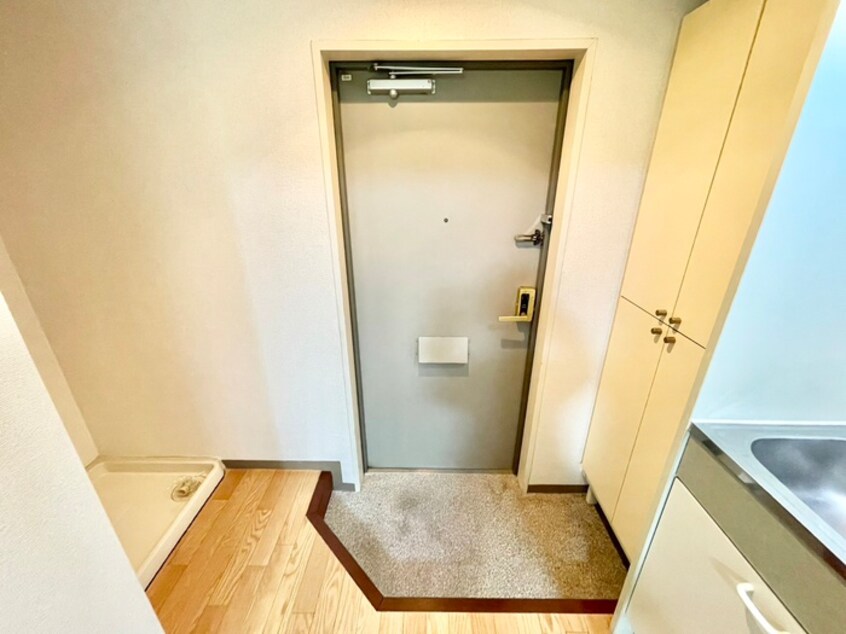 玄関 ハイツ宮の森