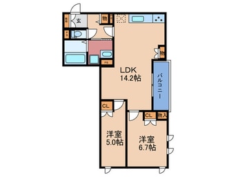 間取図 Forest Maison