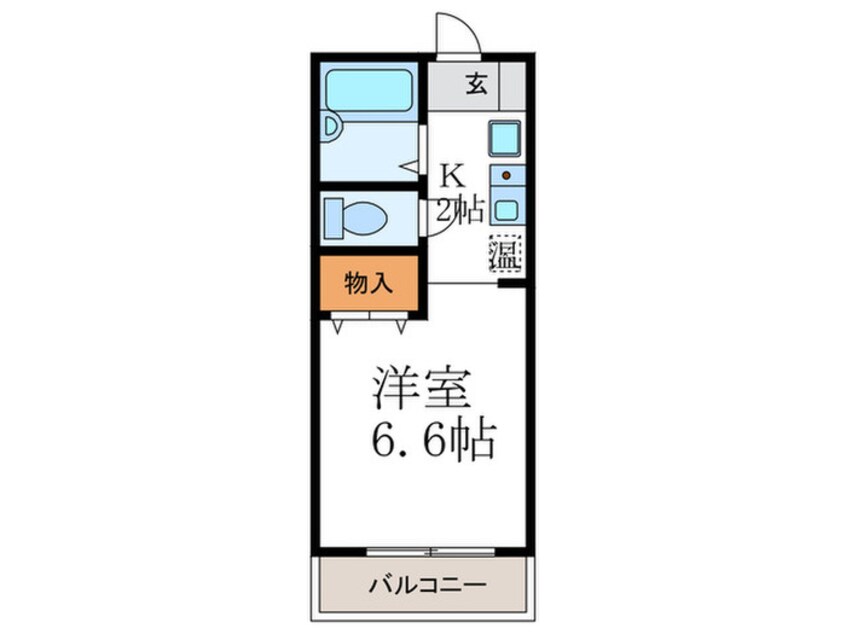 間取図 アメニティ岩倉