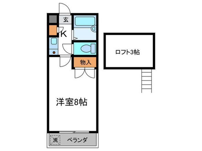 間取り図 メゾンセレクト（西）