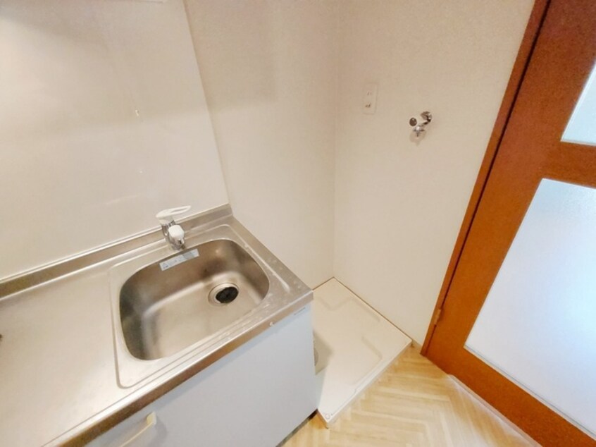 洗濯機置場 バウハウス