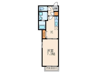 間取図 ラ・セーヌ武庫川