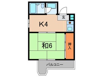 間取図 パレ･ラフィネ甲子園口