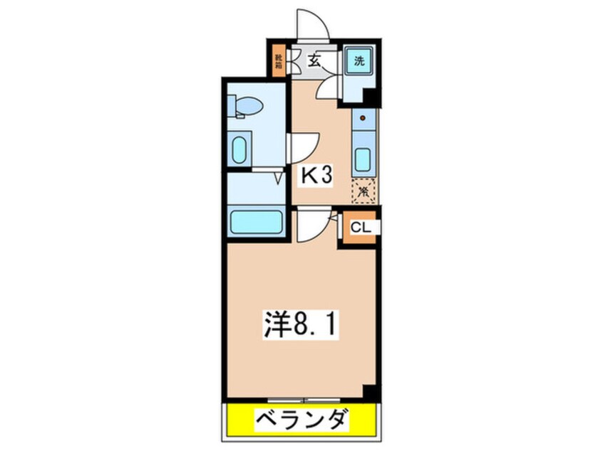 間取図 ガゼルノア宝塚武庫川