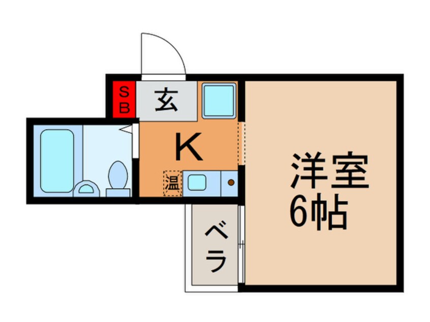 間取図 シャトーＨＡＭＡＤＡ