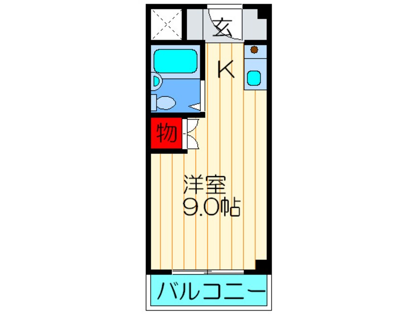 間取図 プルミエール枚方