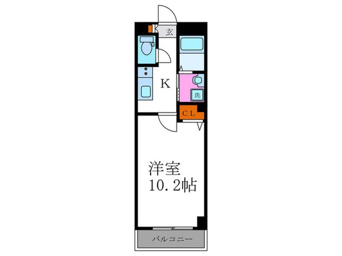間取り図 ノイブル－メ桂川
