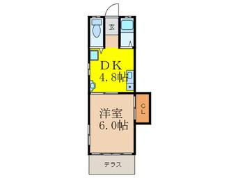 間取図 ＴＫハイツ