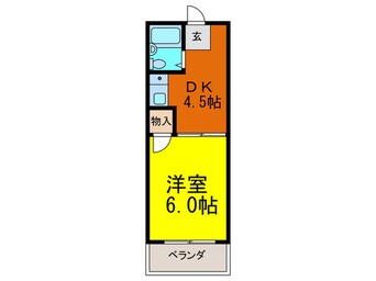 間取図 ビクトリー平野