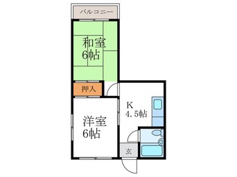 間取図 ユタカガーデン円町