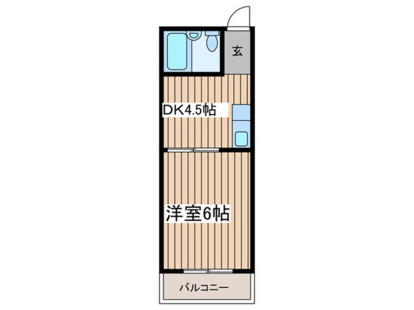 間取図 ニューライフ赤坂