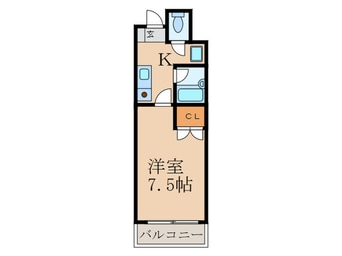 間取図 KM江坂