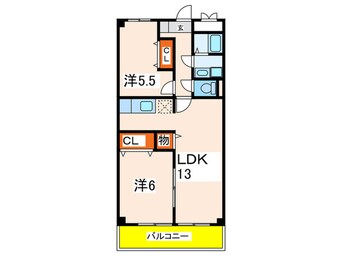 間取図 フィノ　カサ宝南