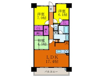 間取図 ミリカ・ヒルズⅠ街区（1028）