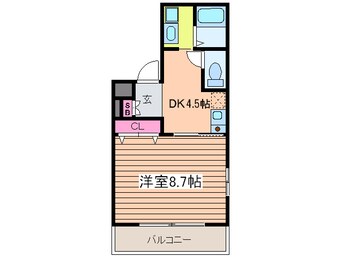 間取図 日本橋松江マンション