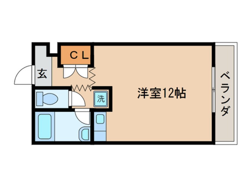 間取図 グレースコーポ