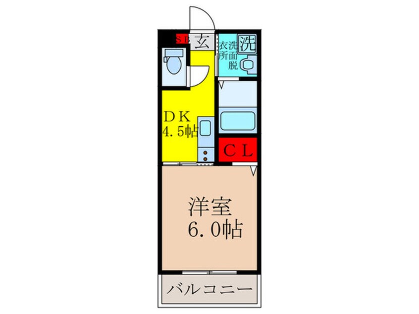 間取図 第11関根ﾏﾝｼｮﾝ