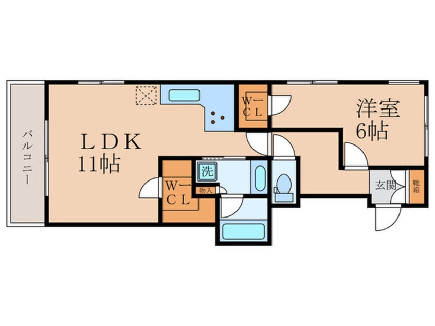 間取図 エステムプラザ東山邸（501）