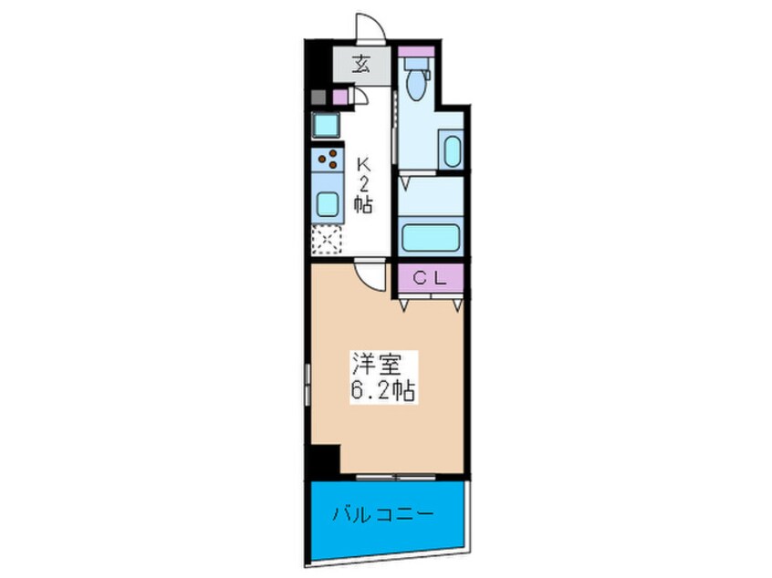 間取図 Ｆｕｊｉｍａｎ北山町