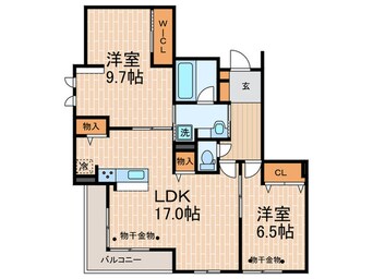 間取図 甲子園廣和レジデンス