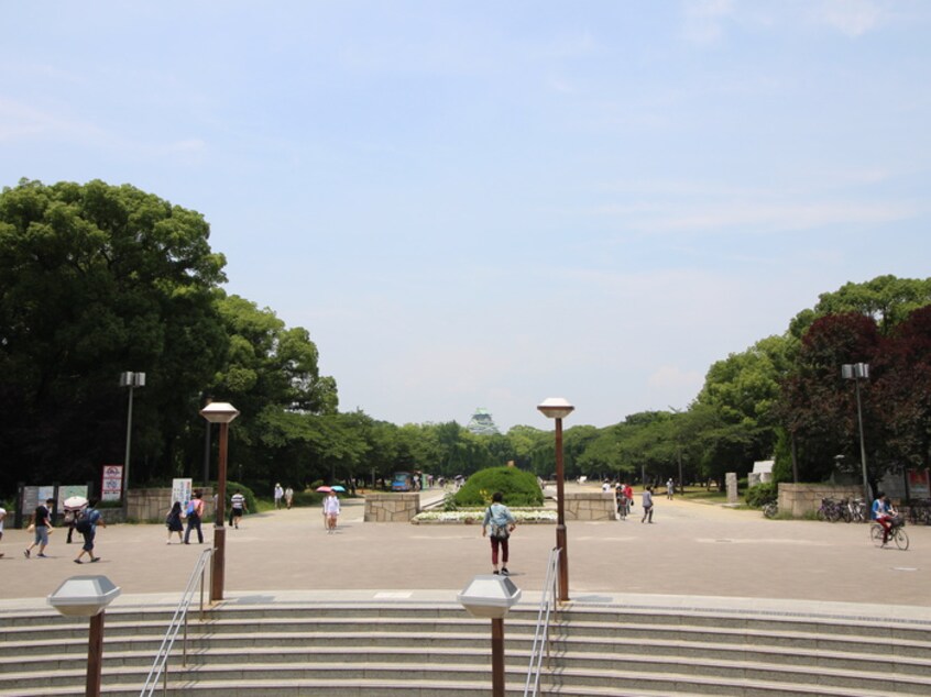 大阪城公園(公園)まで100m ﾒｿﾞﾝ･ﾄﾞ･ｳﾞｨﾚ大阪城公園前
