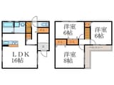 唐橋花園町貸家