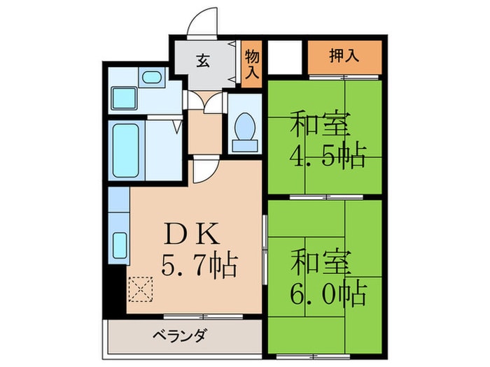 間取り図 グラン・ピアIKUYAMA