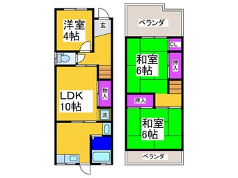 間取図 高倉台2丁戸建