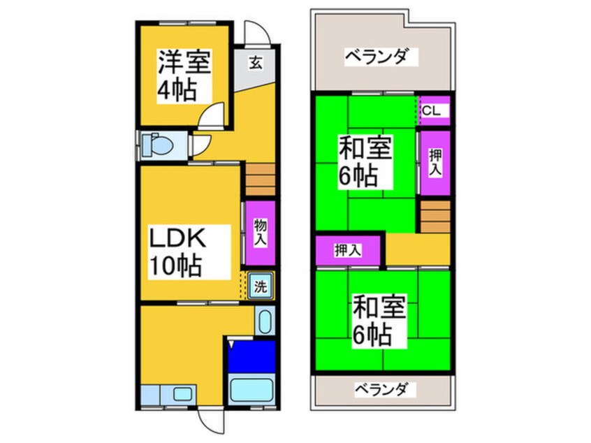 間取図 高倉台2丁戸建