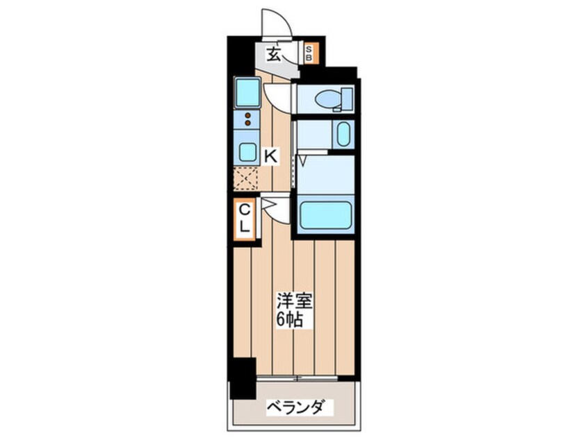 間取図 グランパシフィック戎本町