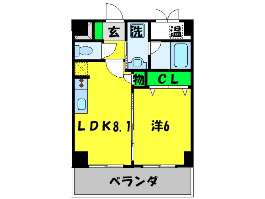 間取図 ラピスラズリ