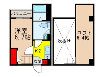 間取図 アルコバレーノ