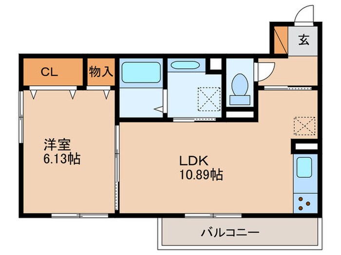 間取り図 フラン岡