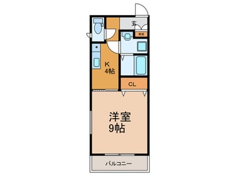 間取図 キャンパスコート森ノ宮