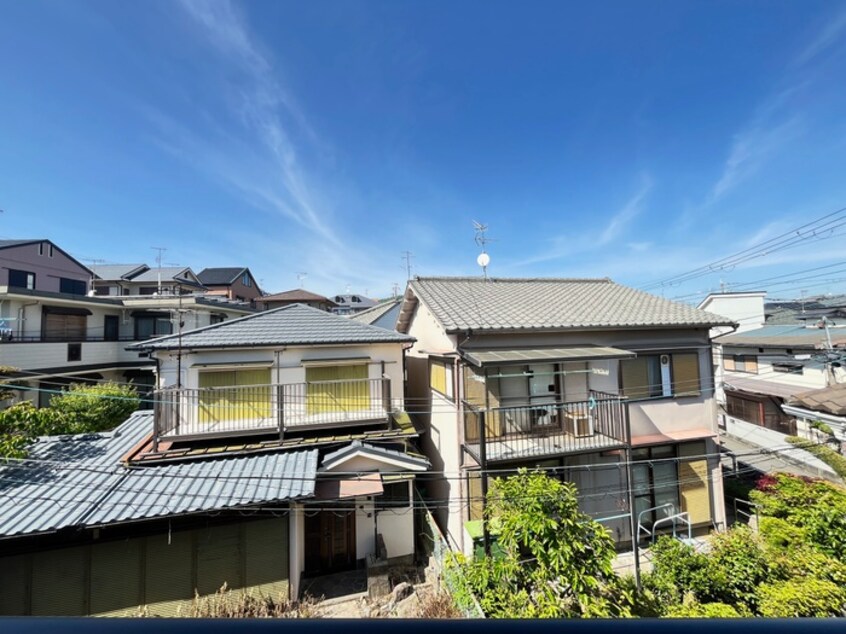 室内からの展望 グロワール池田