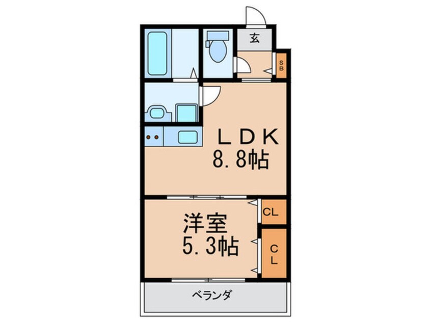 間取図 セレニティ加島4丁目A棟