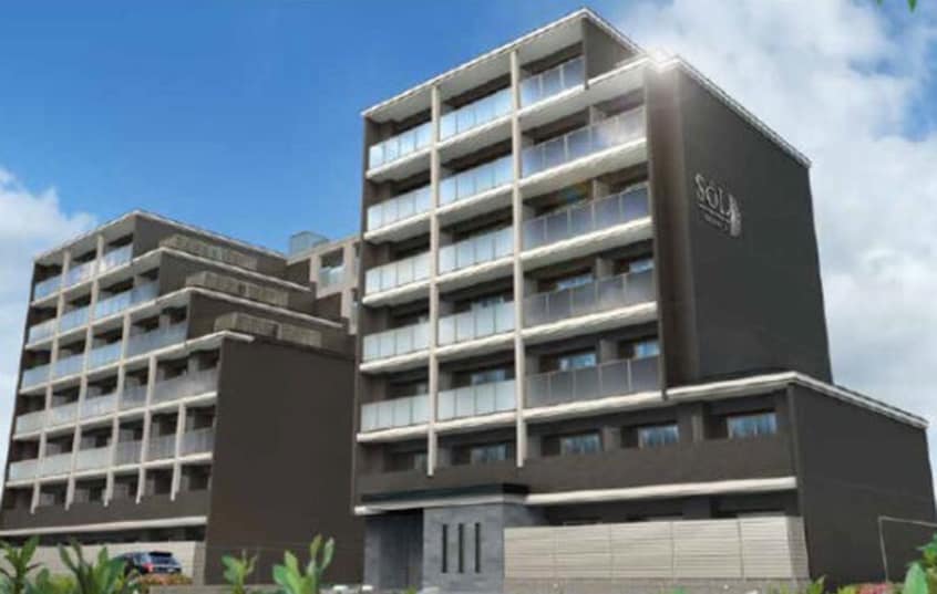 完成予想図 仮)ｿﾙﾃﾗｽ京都西院STATION SIDE
