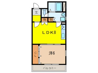 間取図 逆瀬川ヒルズ