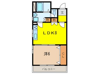 間取図 逆瀬川ヒルズ