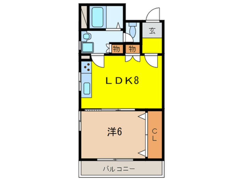 間取図 逆瀬川ヒルズ