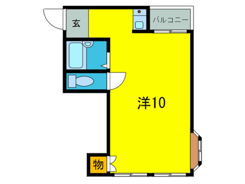 間取図 レジデンスマキ