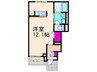 ラパン　ノアール 1Rの間取り