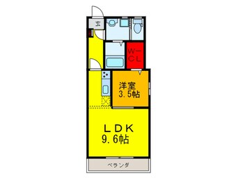 間取図 Lotus Court新深江