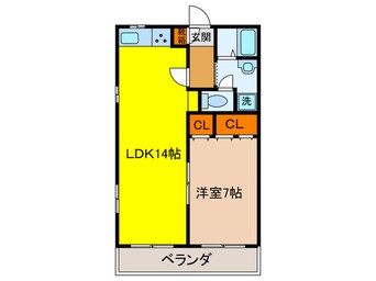 間取図 メゾンドアマランス