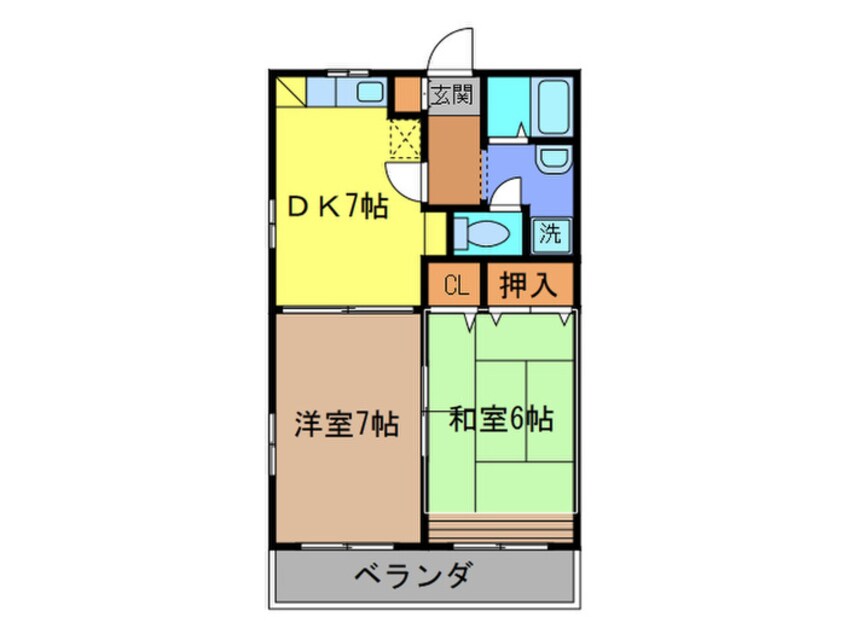 間取図 メゾンドアマランス