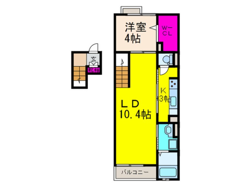 間取図 ルミナス　ハート
