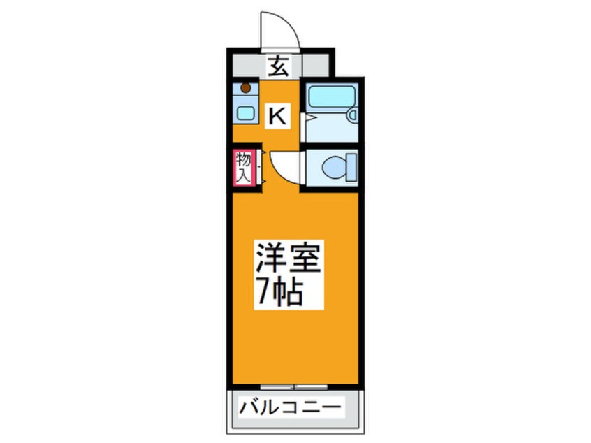 間取図 ライゼックス春日丘