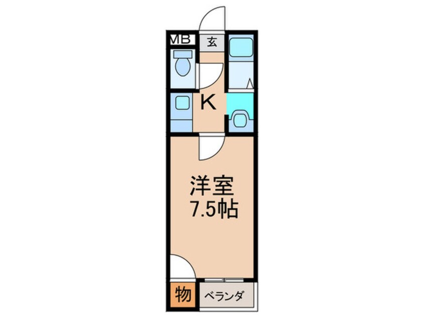 間取図 SKグリーンハイツ