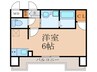 ﾌﾟﾚｻﾝｽ東三国ｴﾝﾌﾞﾚｲｽ(608) 1Rの間取り