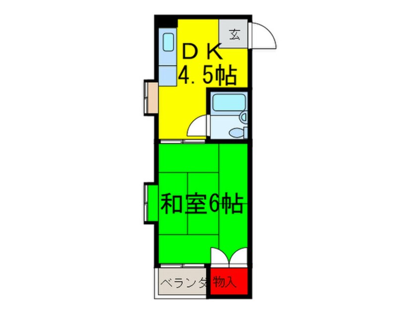 間取図 サンライズ一条